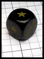 Dice : Dice - 6D - Black With Star Pips on Some Sides - eBay 2016